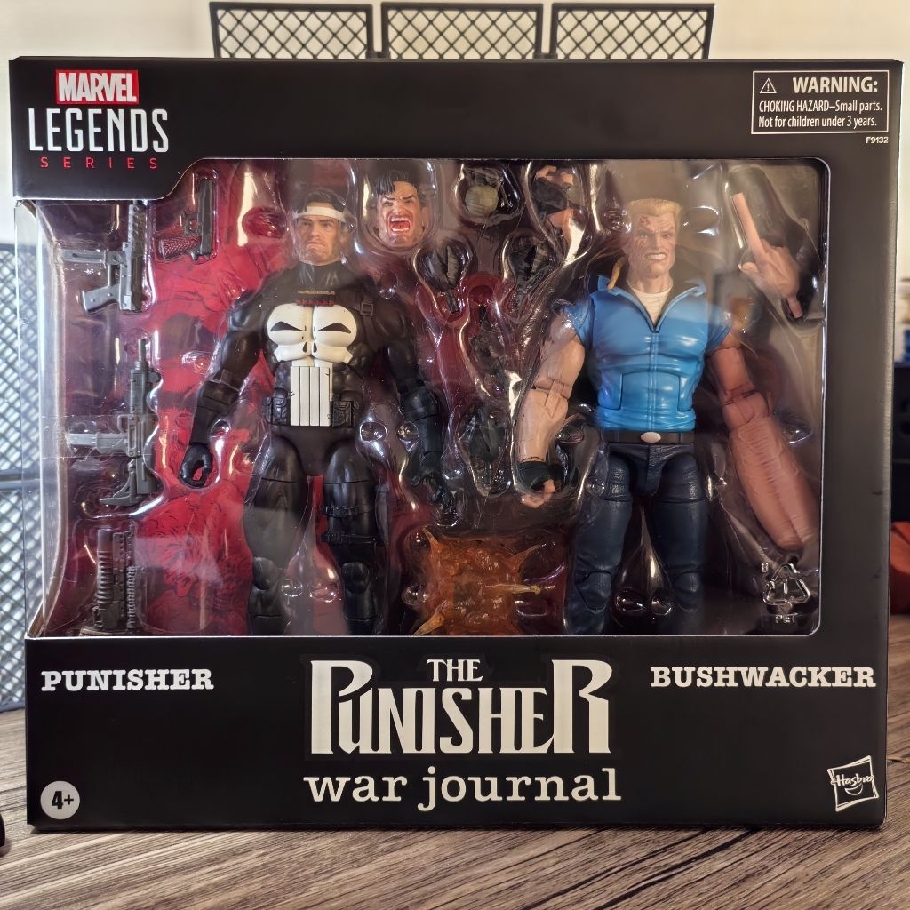 Marvel Legends The Punisher War Journal – Punisher & Bushwacker 2-Pack ...