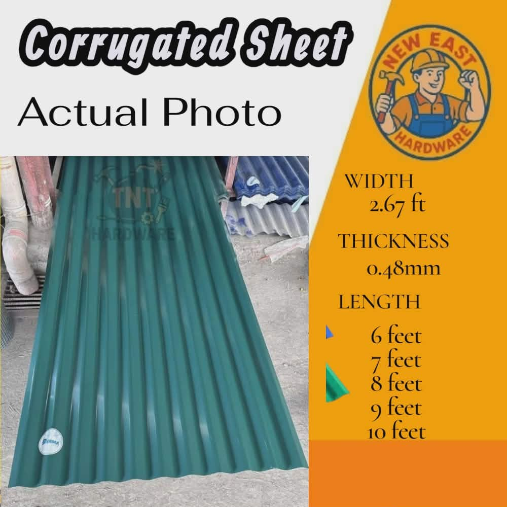 Shop corrugated roofing sheet for Sale on Shopee Philippines