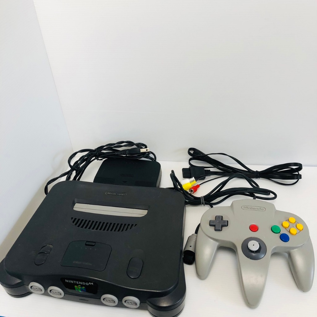 Original Nintendo 64 N64 Console Set NTSC-J with Controller & Cables ...