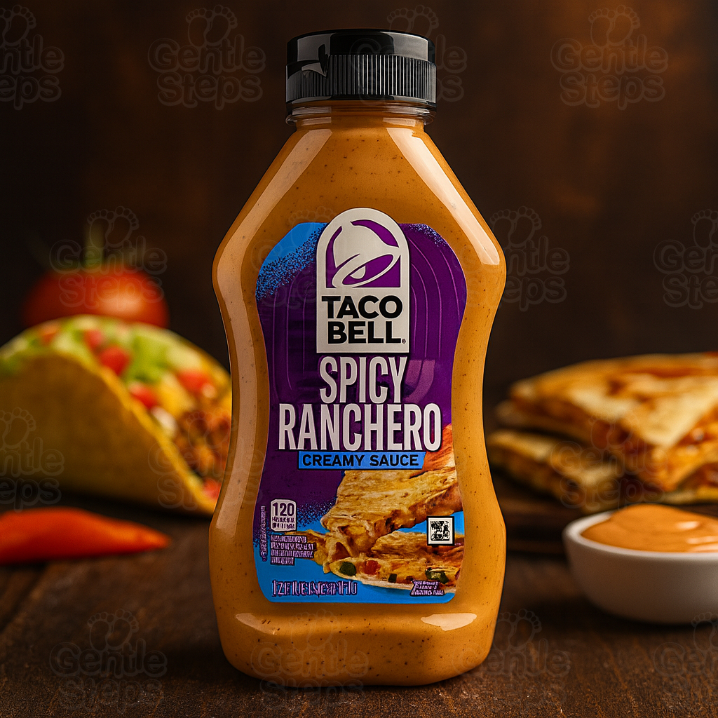 TACO BELL SPICY RANCHERO CREAMY SAUCE ORIGINAL BOTTLED CONDIMENT 354g ...