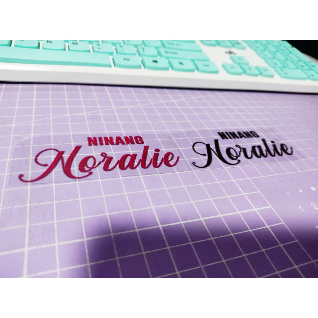 Customize inkjet transparent sticker labels (a4 size-20pcs standard ...