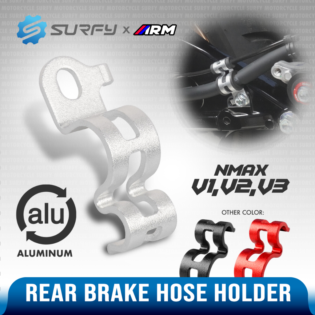 ARM Nmax v1/v2/v3 Rear Brake Hose Bracket Holder Full CNC Aluminum ...