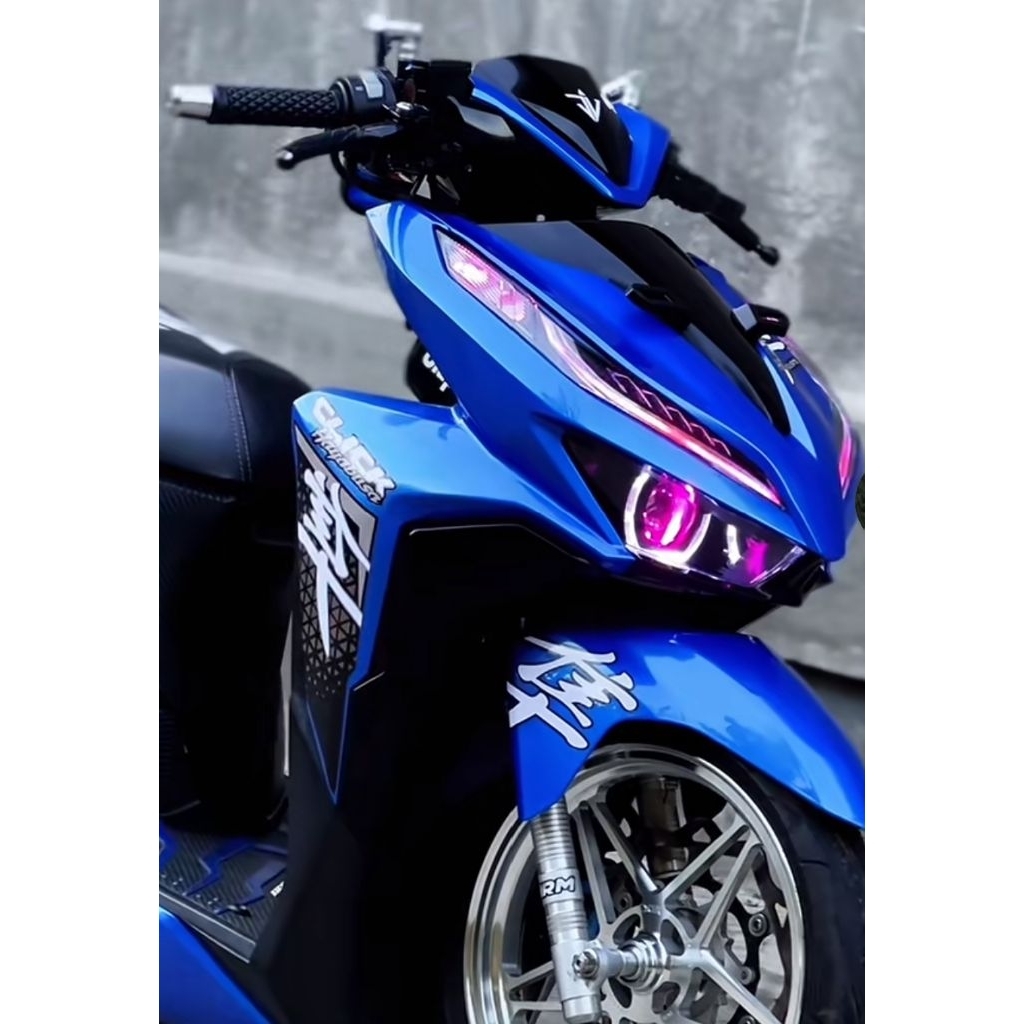 HONDA CLICK VERSION 2 HAYABUSA DESIGN CONCEPT VINY DECAL STICKER VARIO ...