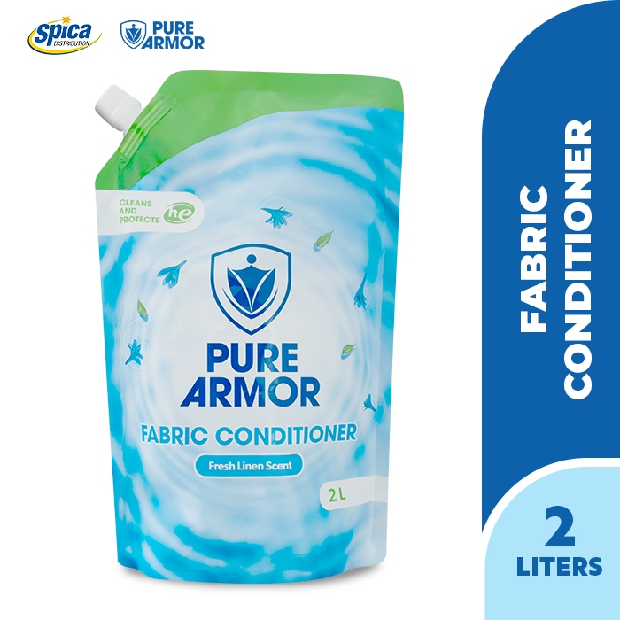 Pure Armor Fabric Conditioner Fresh Linen 2 Liters Pouch | Shopee ...