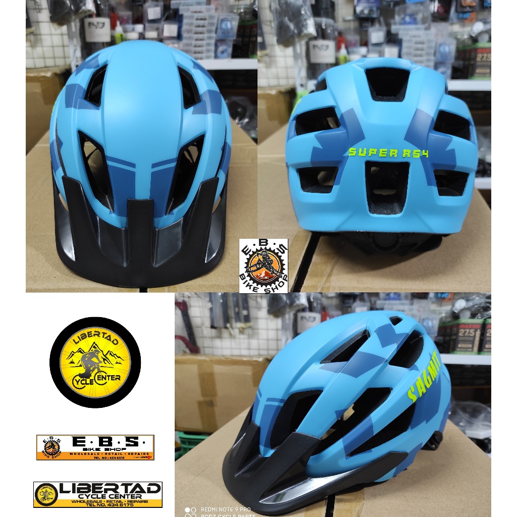 Sagmit Super RS4 MTB Helmet with Visor | Shopee Philippines