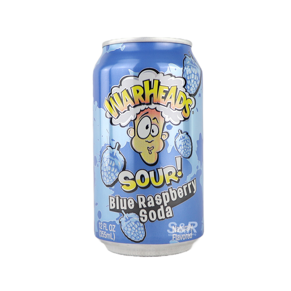 Warheads Blue Raspberry Soda 355mL | Shopee Philippines