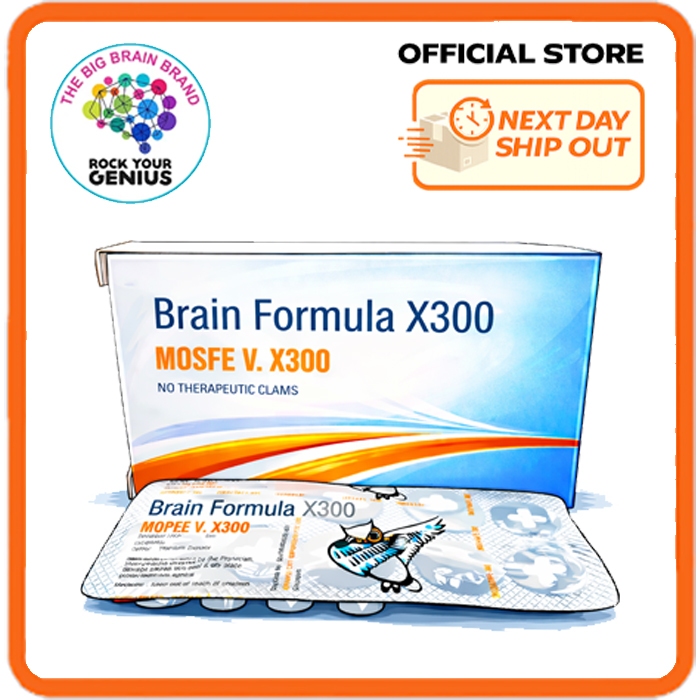 Brain Formula X300 | General Wellness Lifestyle Supplement | The Big ...