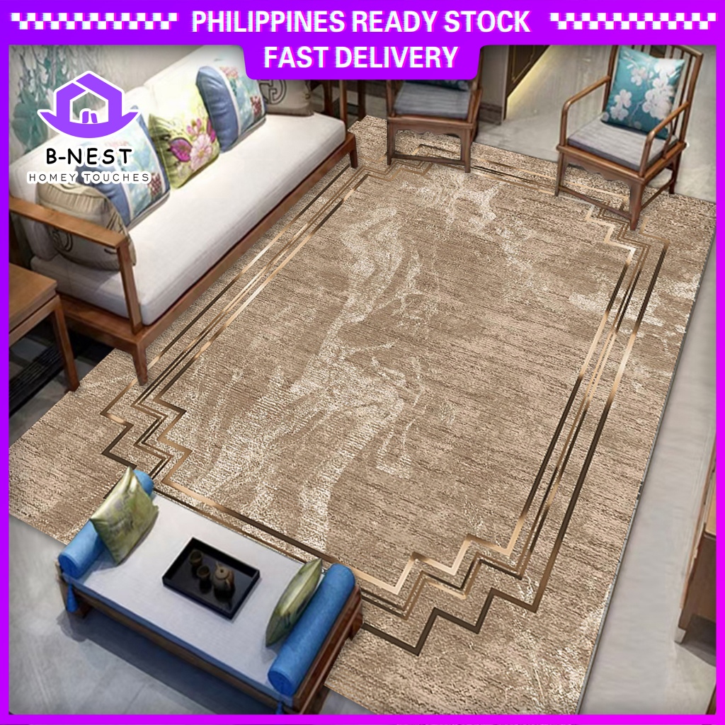 (Roll Up) B-NEST 200x300cm 3D Crystal Velvet Carpet Floor Mats Carpets ...