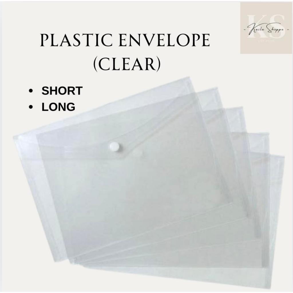 Adventurer Plastic Envelope Clear / Short and Long / PE-4 Plastic ...