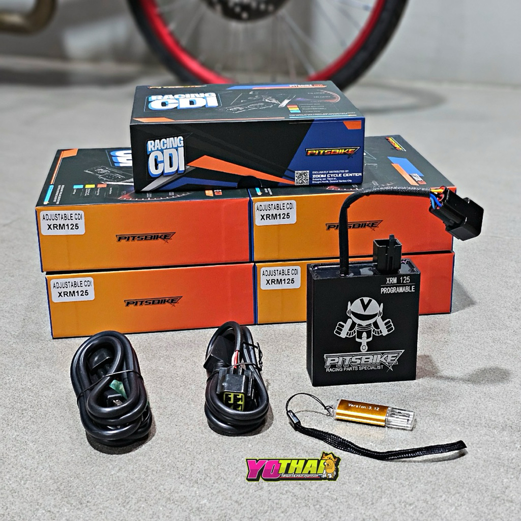 PITSBIKE CDI V3 PROGRAMMABLE XRM125 4PINS | Shopee Philippines