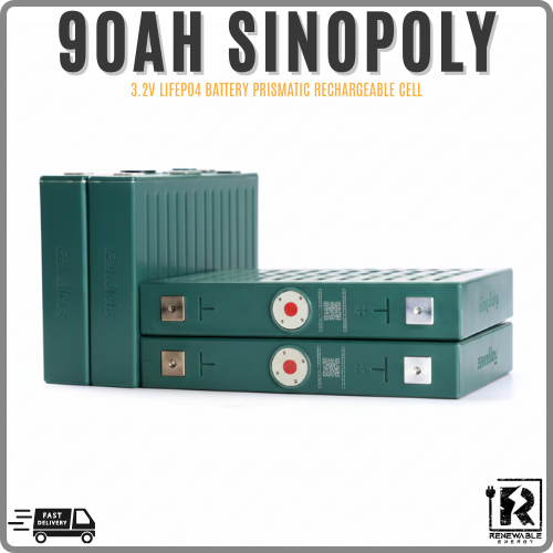 SINOPOLY 3.2V 90ah LiFepo4 lithium battery LFP Rechargeable battery ...