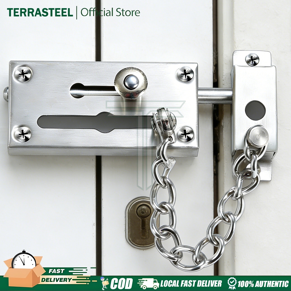 Shop door lock with chain for Sale on Shopee Philippines