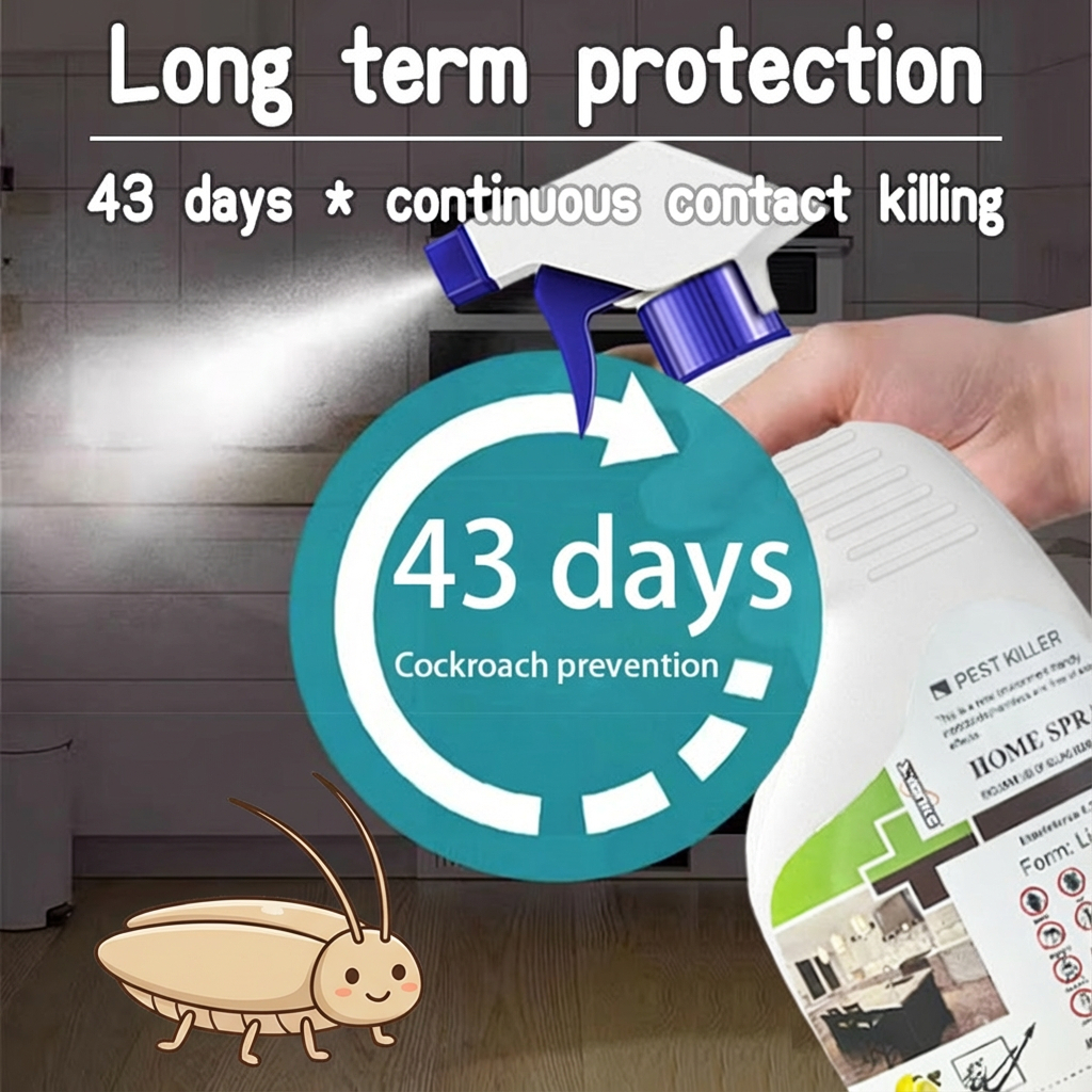 Cockroach Killer Spray 500ml Powerful Cockroach Killer Cockroach Bait ...