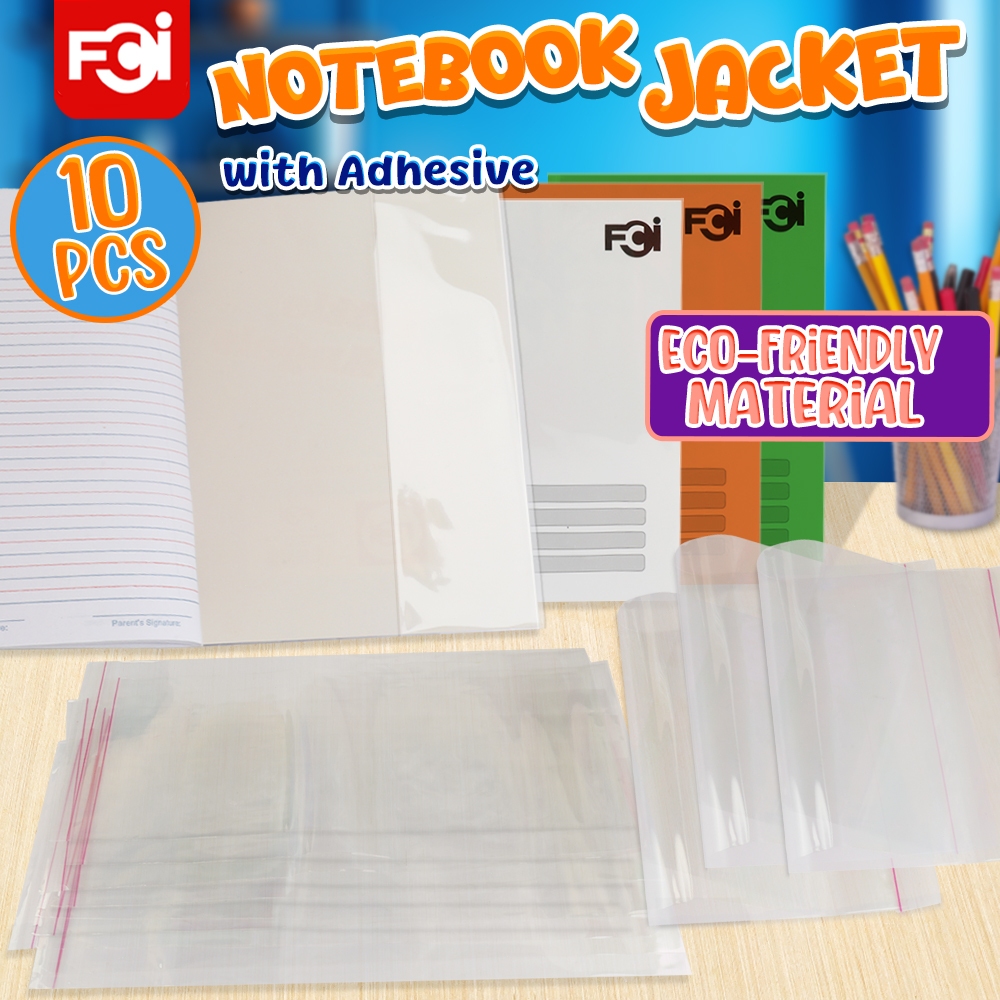 FCI Notebook Jacket with Adhesive 10 pcs for Yarn, Composition& Spiral ...