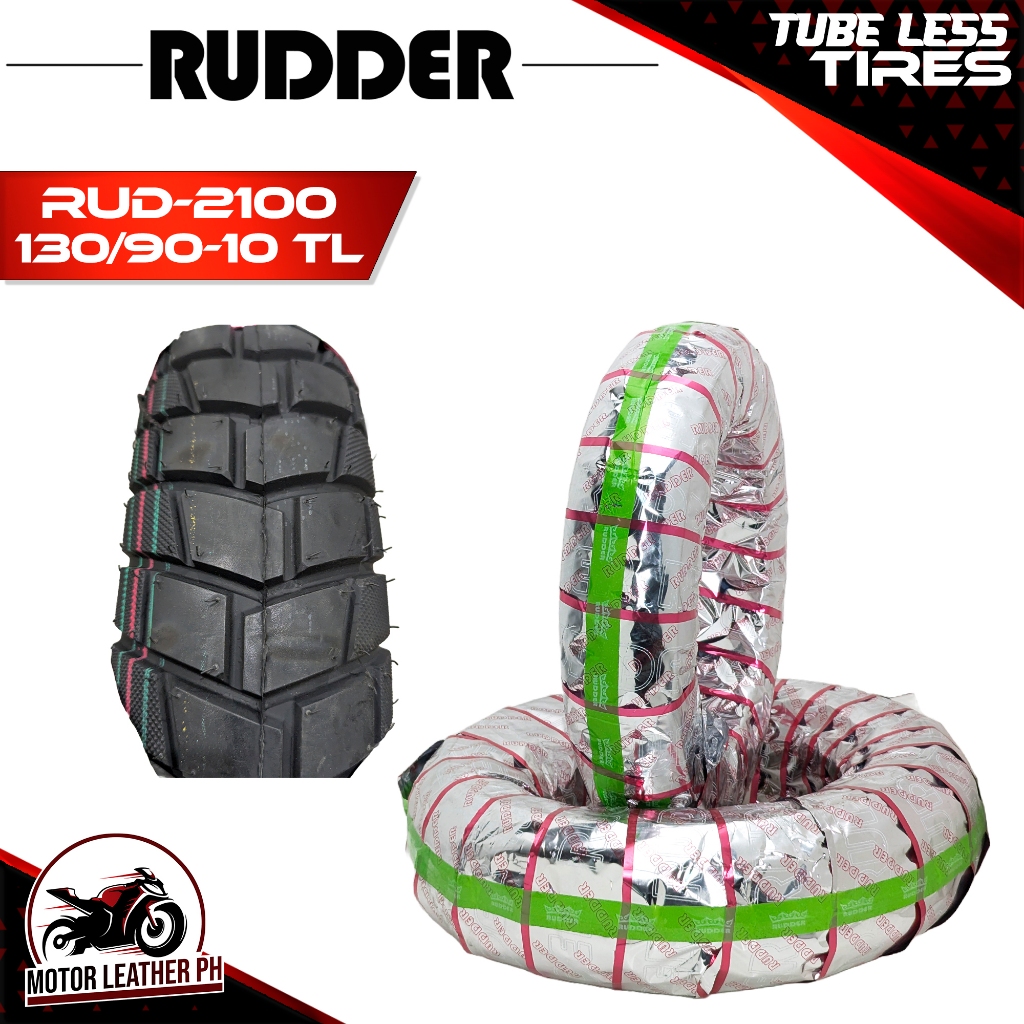 RUDDER Tubeless Tire | Tubeless | Durable & Reliable Motorcycle Tire ...