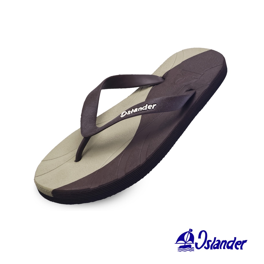 Islander Stable CL (Brown/Beige) - Unisex Slippers for Men & Women ...