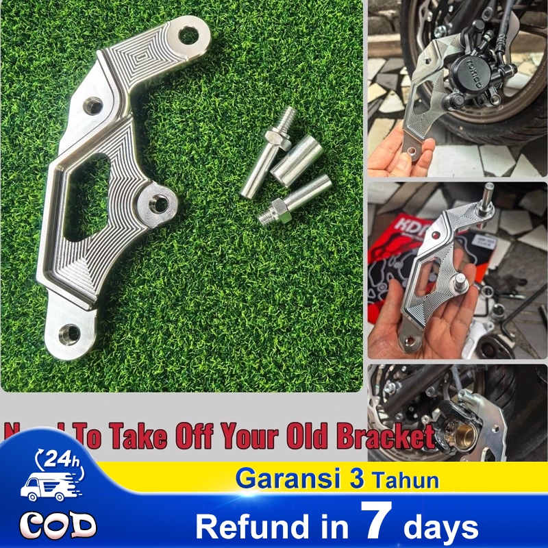 big disc brake 260mm for click i 125 150 beat scoopy carb fi genio Kdr ...