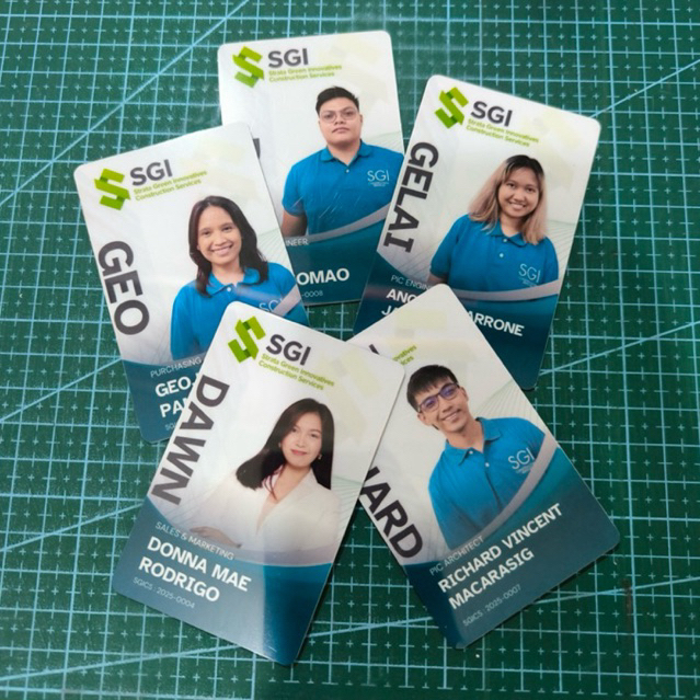 PVC ID Card Printing ATM size - Customized Available | Shopee Philippines