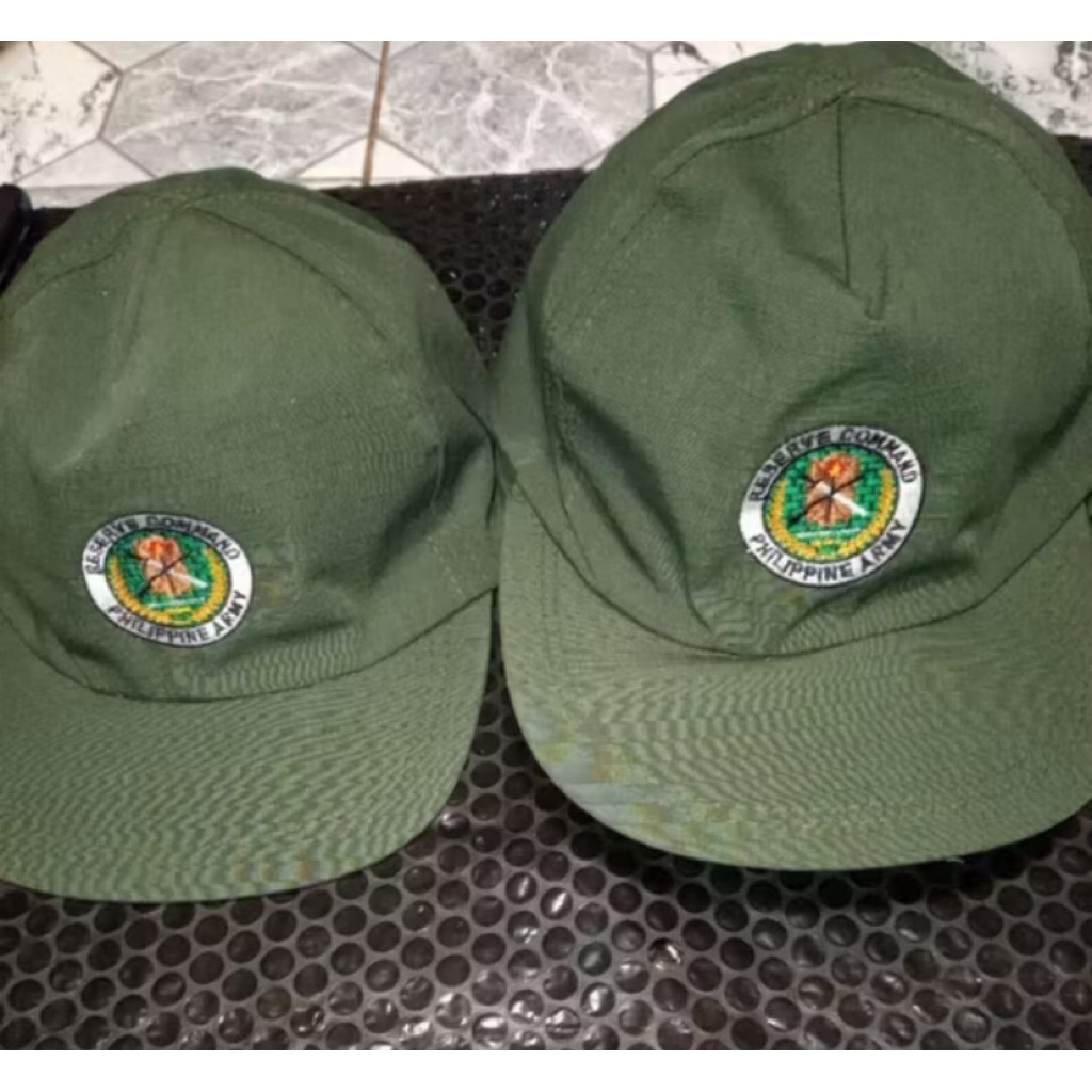 ROTC Bull Cap with LOGO Adjustable | Shopee Philippines