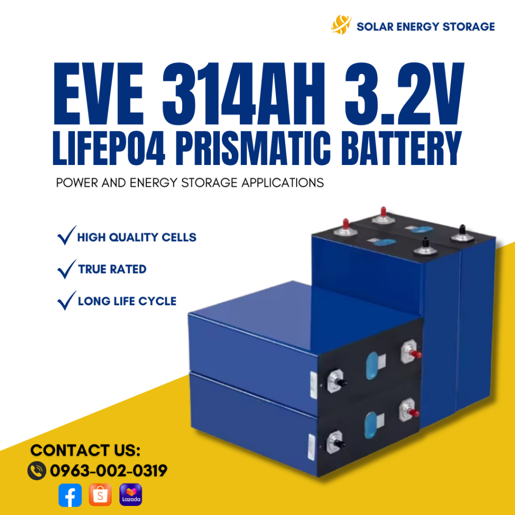 BRANDNEW MB31 - 314AH EVE / 304AH EVE / BATTEROTECH 314AH Lifepo4 ...