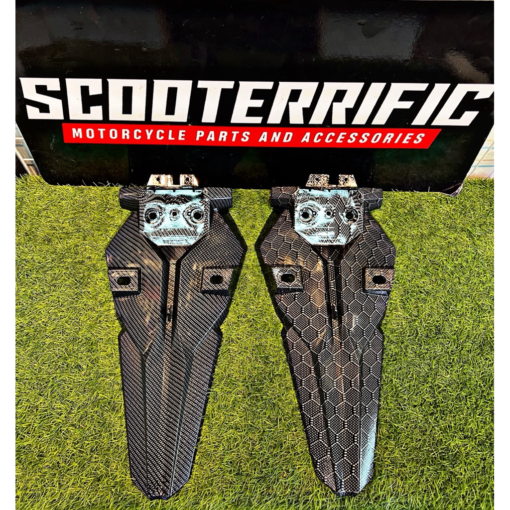 GENUINE HONDA CLICK REAR FENDER HYDRO DIP CARBON/HONEYCOMB | Shopee ...