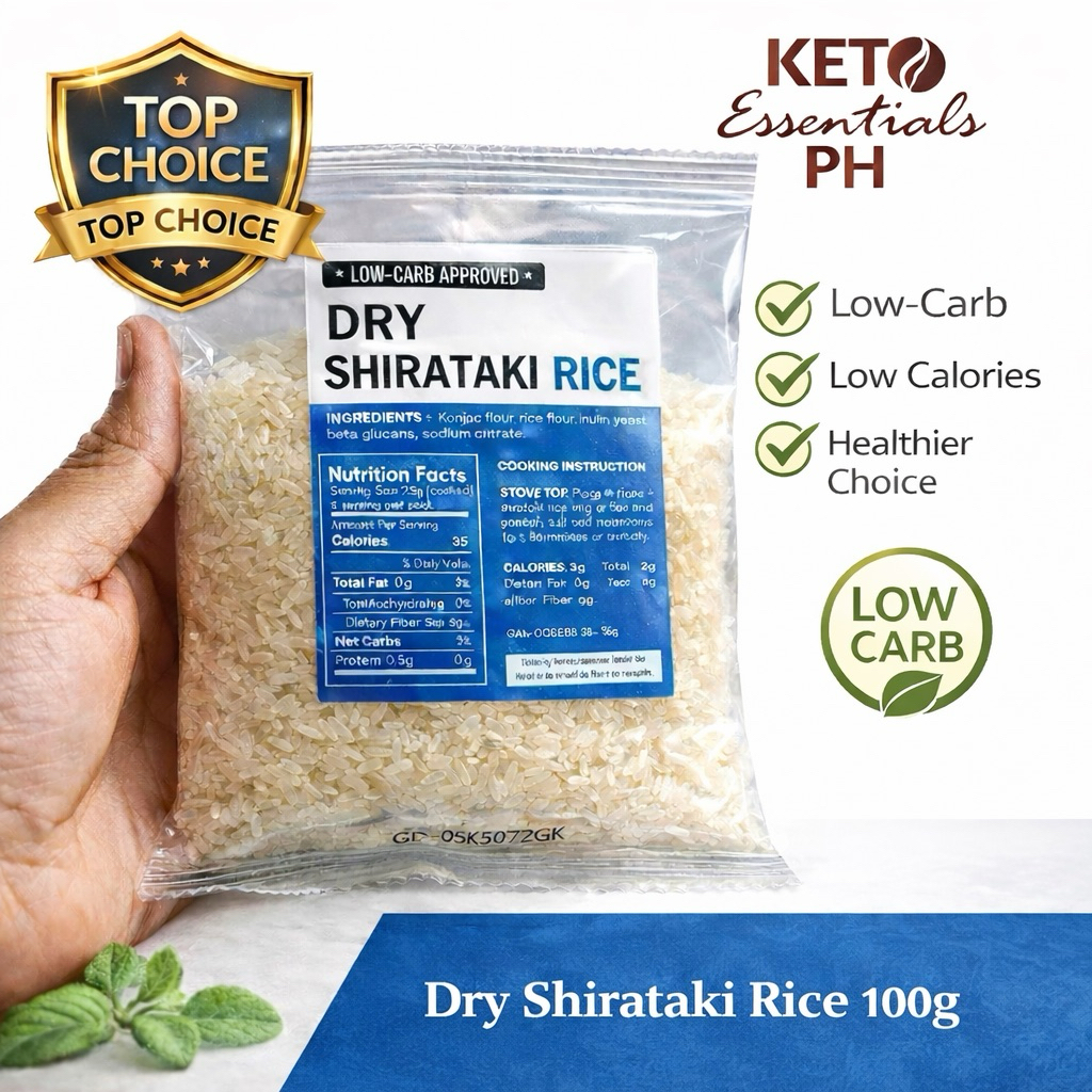 Shirataki DRY Rice - Lowcarb 100g | Shopee Philippines