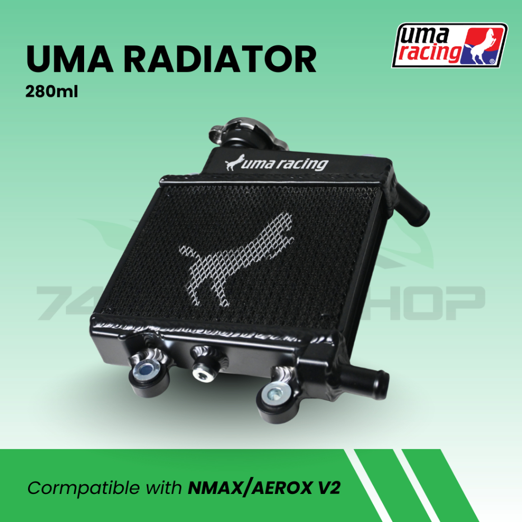 UMA RACING RADIATOR 280ML FOR NMAX/AEROX | Shopee Philippines