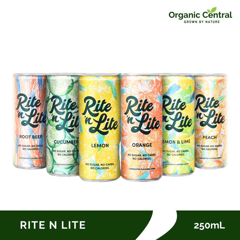 Rite 'n Lite Soda 250mL - No Carbs, No Calories, No Sugar | Shopee ...