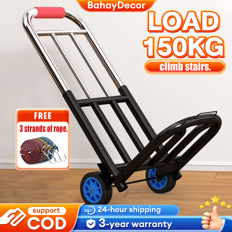 Shop push cart trolley heavy duty for Sale on Shopee Philippines