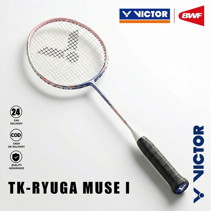 VICTOR RYUGA MUSE I Pink Edition 4U Racket - Sakura Design for Female ...