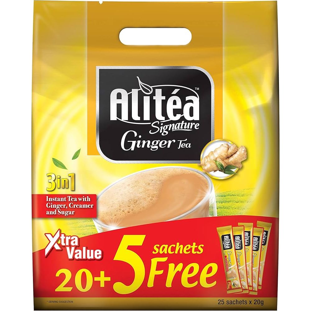 Alitea Signature Ginger Tea Instant 20g x 20+5 sachets | Shopee Philippines