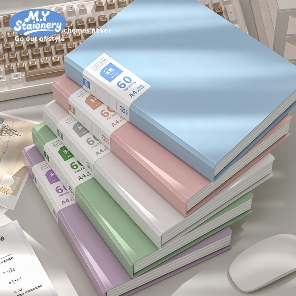 Clear Book Long/A4 File Organizer Folder Long Clear File Folder ...