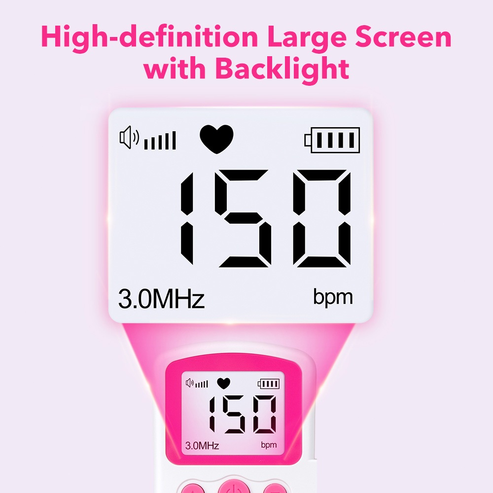 Omron Ultrasound Fetal Doppler Baby Heart Monitor Medical Device with ...