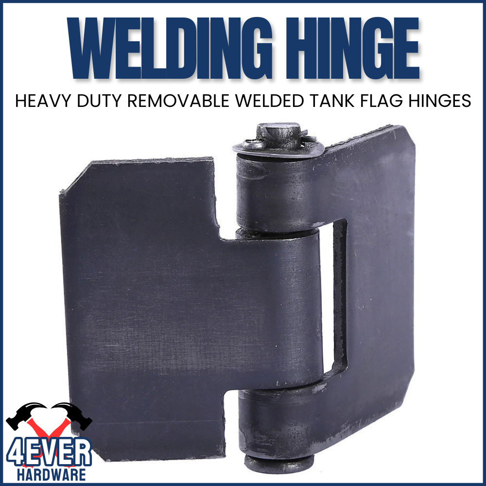 Heavy Duty Tubular Welding Hinge | Steel Gate, Truck, Tank & Flag Door ...