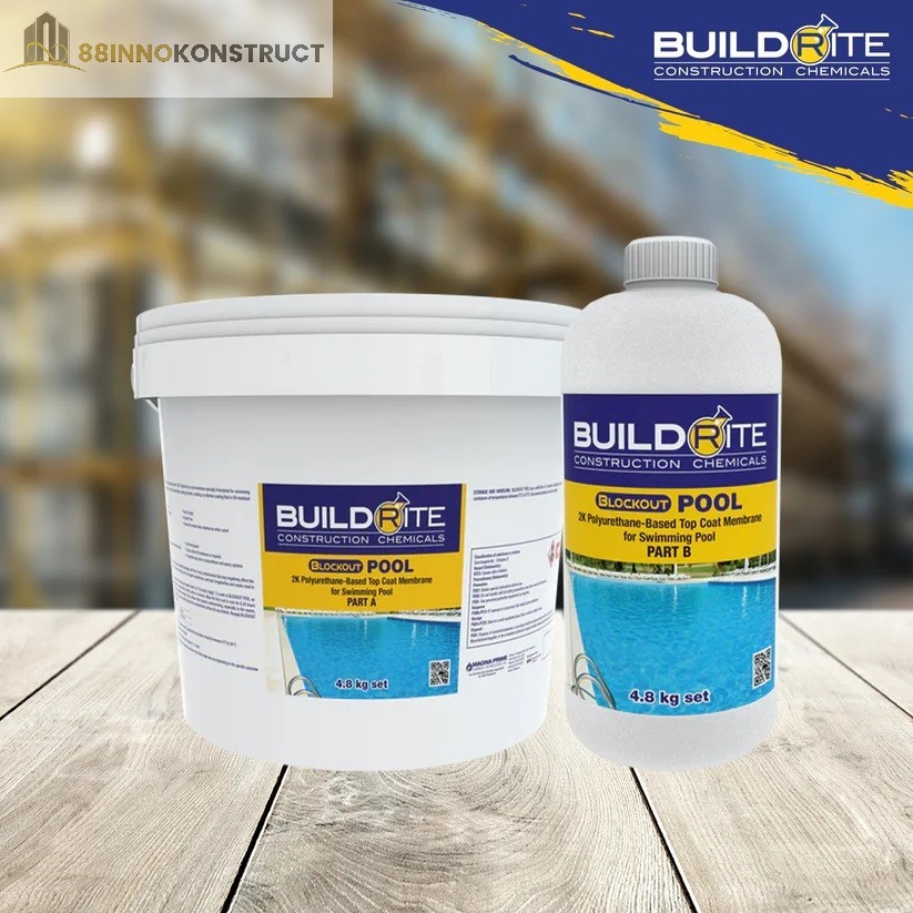 Buildrite Blockout Pool Aqua Blue Gallon Set | Shopee Philippines