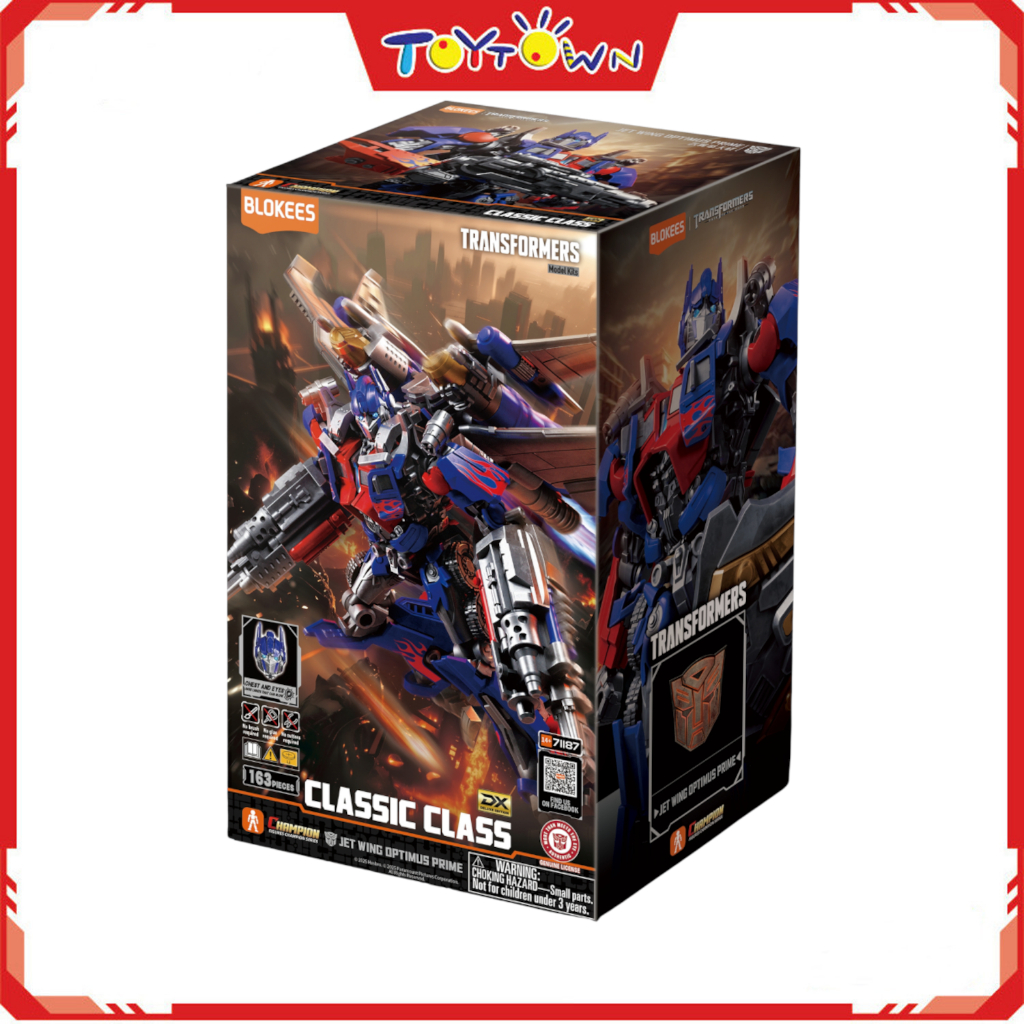 Blokees Transformers DX Classic Class 21 Jet Wing Optimus Prime Model ...