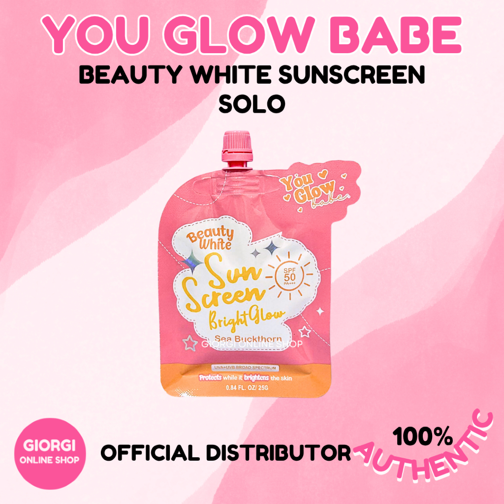YOU GLOW BABE Shepu Appu Beauty White Sunscreen Capsule Soap Rejuv