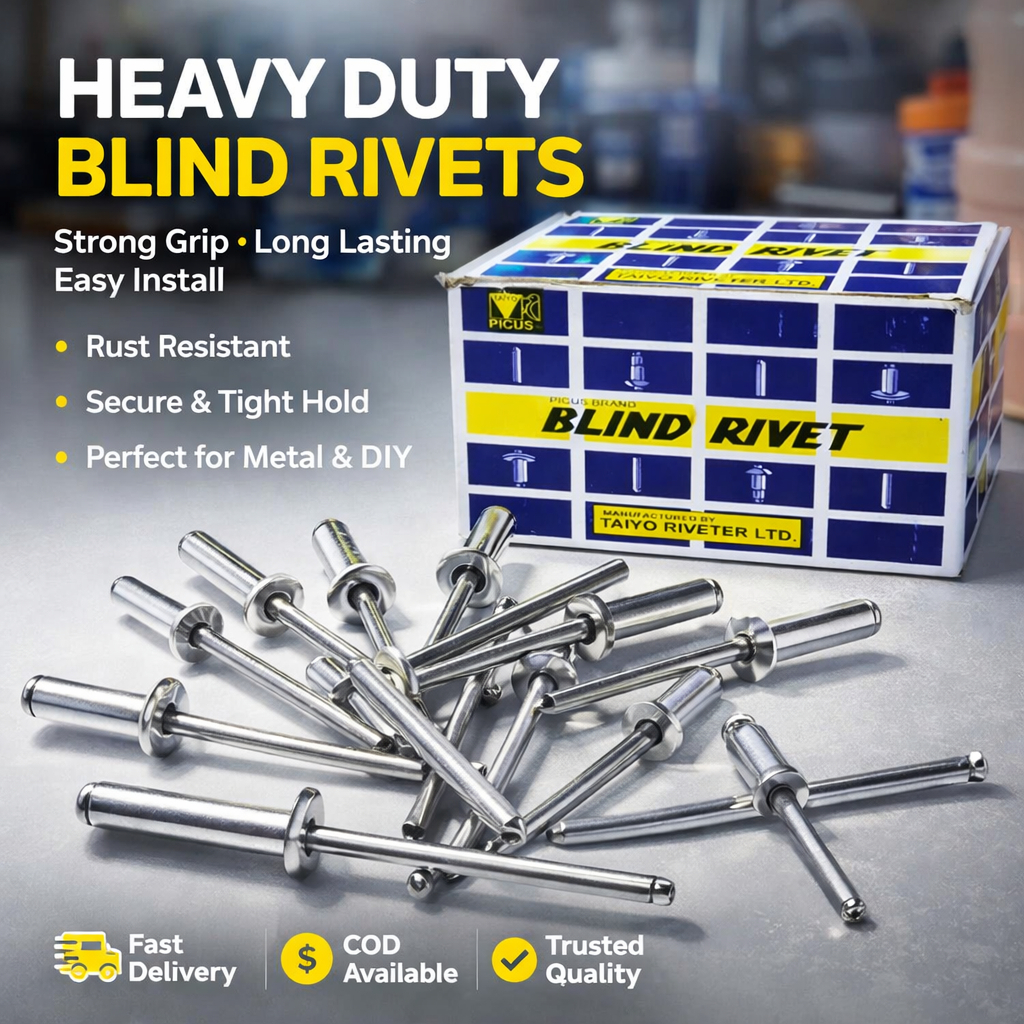 Blind Rivet Aluminum Heavy Duty | Rust Resistant Fast Install | Pang ...