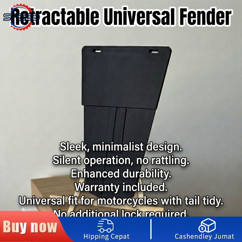 RETRACTABLE V5 NEW VER SLIDING FENDER UNIVERSAL FOR TAIL TIDY AEROX ...