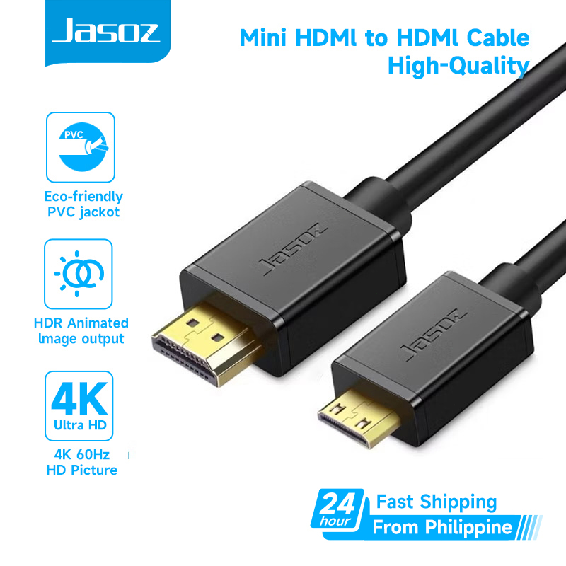 Shop mini hdmi to hdmi cable for Sale on Shopee Philippines