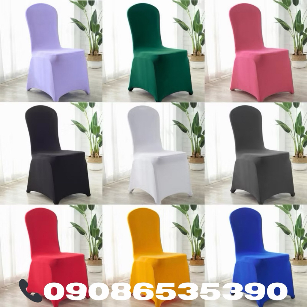 FULL CHAIR COVER Elastic Catering Chair Cover Event Banquetsk | Shopee ...