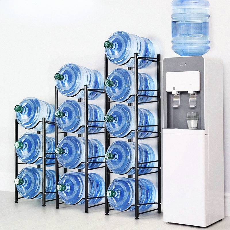 3/4 Layers Water Gallon Rack Metal Rack Organizer Layer Display Rack ...