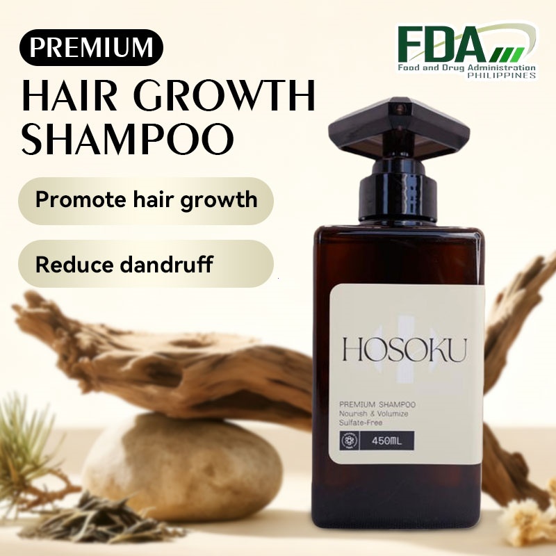Hosoku Shampoo—Anti‑Hair Fall, Japanese