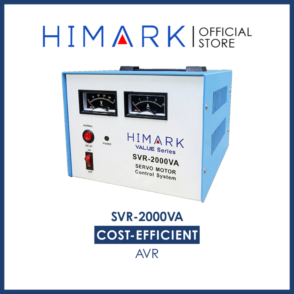 HIMARK SVR-2000VA / Automatic Voltage Regulator (AVR) / Servo Motor ...