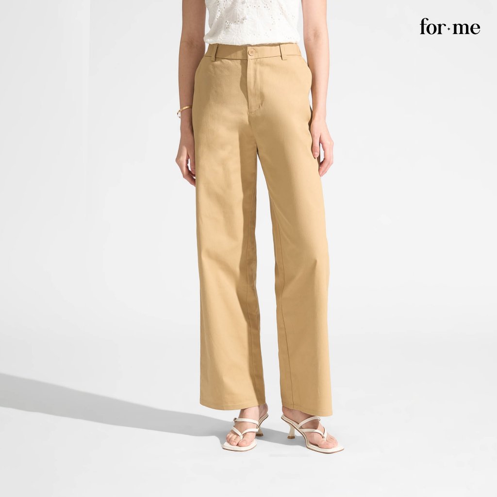 ForMe Cozy: Straight Leg Trousers For Women | Shopee Philippines