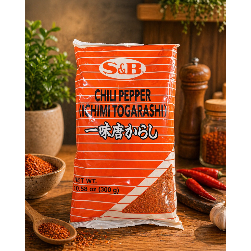 Japan Chili Pepper - S&B ICHIMI TOGARASHI 300g | Shopee Philippines