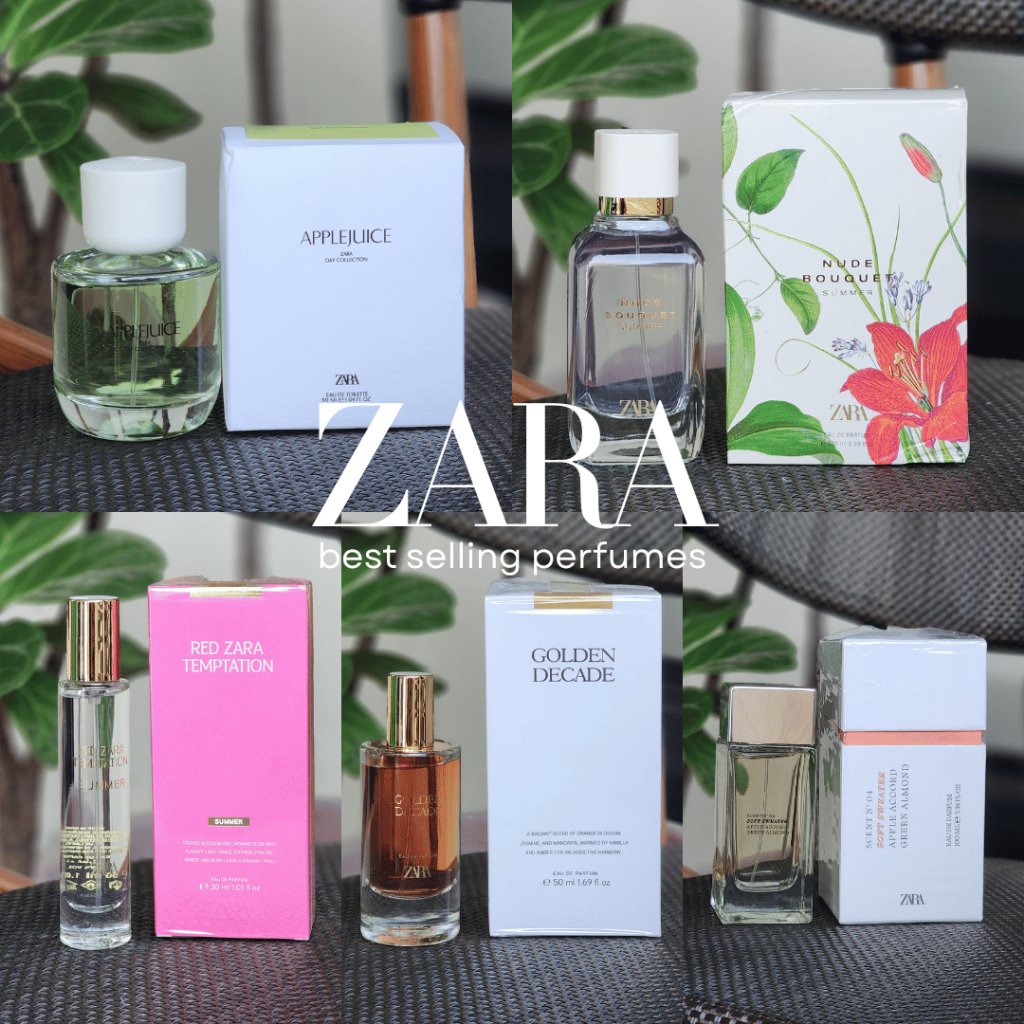 COD Authentic Zara Fragrances EAU DE PARFUM 30ML / 100ML NUDE BOUQUET ...