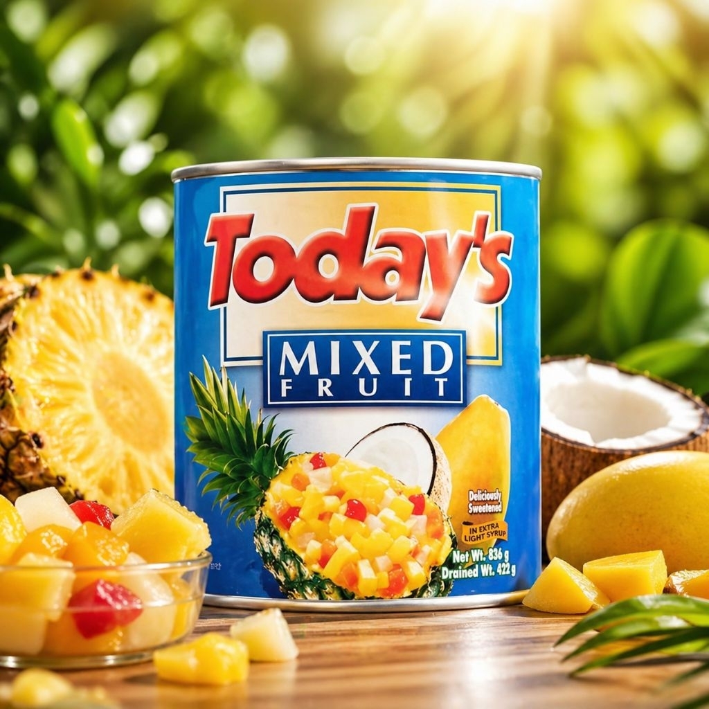 SALE Today’s Mixed Fruits / Cocktail in Syrup – 836g | Shopee Philippines