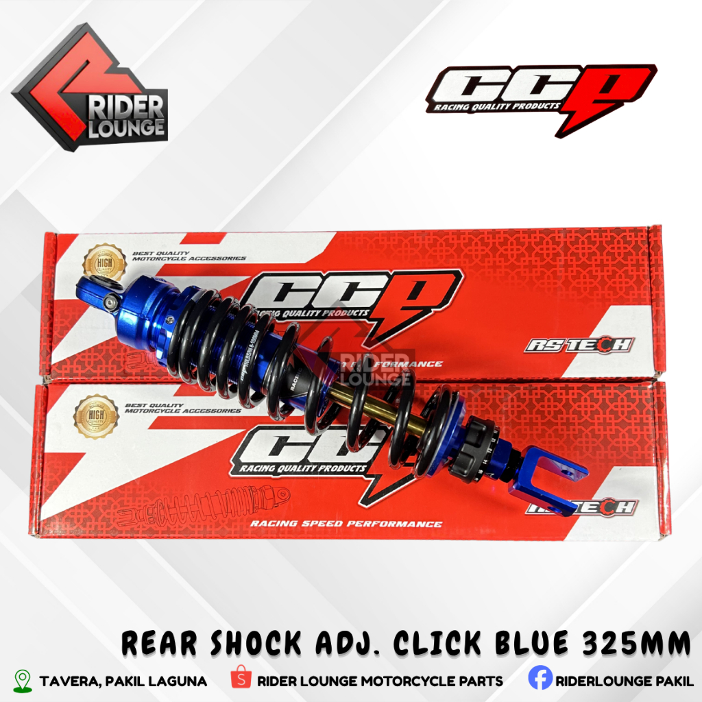 CCP REAR SHOCK ADJUSTABLE MIO/CLICK | Shopee Philippines