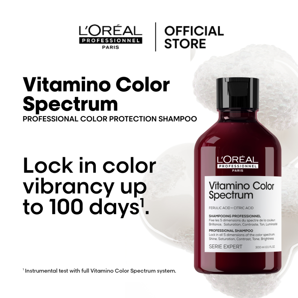 LOreal Professionnel Vitamino Color Spectrum Shampoo for Long-Lasting ...